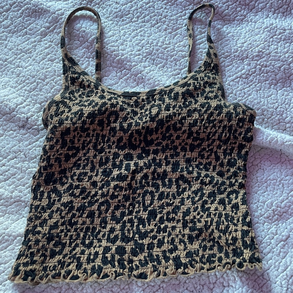 Hollister Ruffled Crop Top